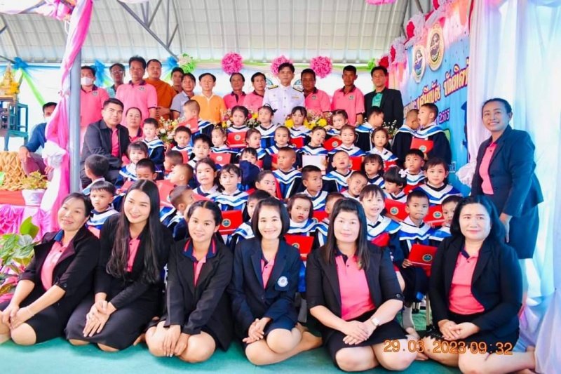 เมื่อวันที่ 29 มีนาคม 2566 ศูนย์พัฒนาเด็กเล็กตำบลหนองโดน จัดกิจกรรมพิธีมอบประกาศนียบัตรผู้สำเร็จการศึกษาตามหลักสูตรการศึกษาปฐมวัย ประจำปีการศึกษา 2565 โดยนายครรชิต ศรีอินทร์ นายกองค์การบริหารส่วนตำบลหนองโดน เป็นประธานในพิธีในกิจกรรมดังกล่าว